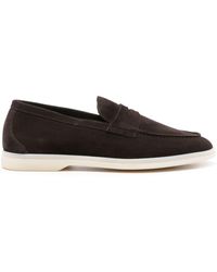 SCAROSSO - Luciana Penny Loafers - Lyst