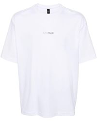 Alpha Tauri - Logo-print Cotton T-shirt - Lyst