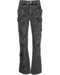 Isabel Marant - Distressed-Effect Denim Jeans - Lyst