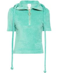 Patou - Half-Zip Terrycloth Polo Shirt - Lyst