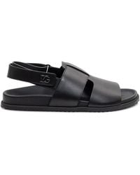 Dolce & Gabbana - Open-Toe Strap Sandals - Lyst