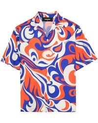 DSquared² - Overhemd Met Abstracte Print - Lyst