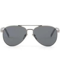 Prada - Double-Bridge Pilot-Frame Sunglasses - Lyst