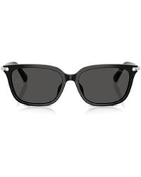 Swarovski - Crystal-Embellished Square-Frame Sunglasses - Lyst