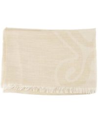 Max Mara - Logo Cashmere Scarf - Lyst