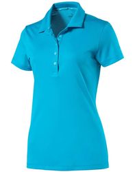 PUMA - Pounce Short-Sleeve Polo Shirt - Lyst