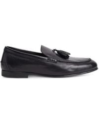 Tommy Hilfiger - Tassel-Detail Leather Loafers - Lyst