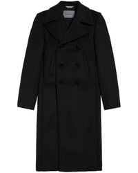 Balenciaga - Long Double-Faced Coat - Lyst