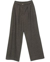 Herno - Pleated Tailored Trousers - Lyst