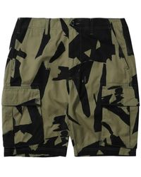 Neighborhood - Camo-Print Cargo Shorts - Lyst