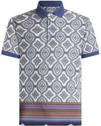 Etro - Bedrukte Polo - Lyst