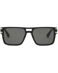 Philipp Plein - Logo-Plaque Square-Frame Sunglasses - Lyst