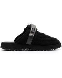 Suicoke - Zavo Slipper Aus Cord Mit Klettverschluss - Lyst