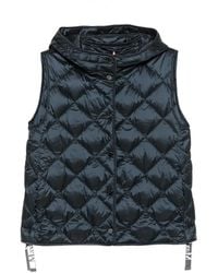 Max Mara - Doudoune Sans Manches The Cube À Capuche Et Matelassage En Losanges - Lyst