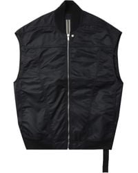 Rick Owens - Jumbo Flight Gilet Met Rits - Lyst