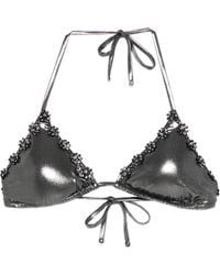 Agent Provocateur - Bikinitop Verfraaid Met Bloemen - Lyst