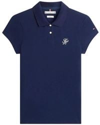 Tommy Hilfiger - 1985 Embroidered Polo T-Shirt - Lyst