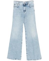 Sportmax - Zero Flared Jeans - Lyst