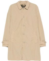 Aspesi - Lemon Button-Up Water-Repellent Coat - Lyst