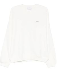 Lacoste - Sweat À Patch Logo - Lyst