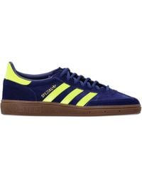 adidas - Handball Spezial Three-Stripe Suede Sneakers - Lyst