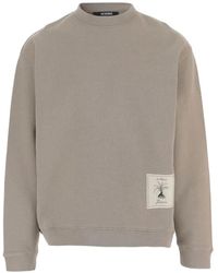 Jacquemus - Sweatshirt Mit Logo-Patch - Lyst