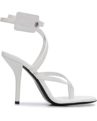 Off-White c/o Virgil Abloh - Zip-Tie 110Mm Sandals - Lyst