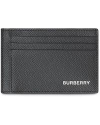 Burberry Kartenetui mit Geldscheinklammer - Schwarz