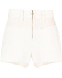 Ba&sh - David Panelled Denim Shorts - Lyst