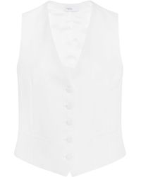 Rosetta Getty - Tailored V-neck Waistcoat - Lyst