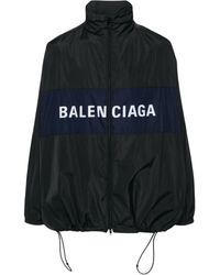 Balenciaga - Leichte Jacke mit Logo-Print - Lyst