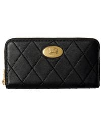 Burberry - Portafoglio Strand Con Zip - Lyst