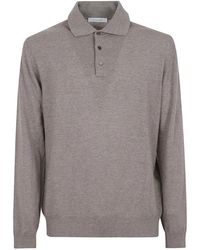 Cruciani - Long-Sleeve Polo Shirt - Lyst