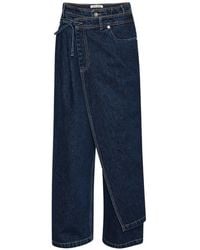 Henrik Vibskov - Fly Wrap-Front Jeans - Lyst