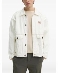 American Vintage - Patch-Pocket Denim Jacket - Lyst