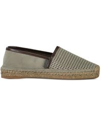Brunello Cucinelli - Sparkling-Net Espadrilles - Lyst