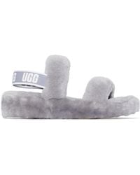 UGG - Oh Yeah Shearling Sandals - Lyst