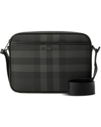 Burberry - Muswell Check Crossbody Bag - Lyst