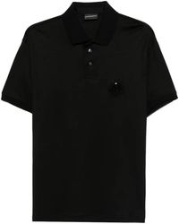 Emporio Armani - Logo-Detail Polo Shirt - Lyst
