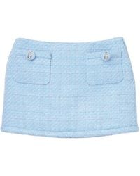 Marc Jacobs - Tweed Mini Skirt - Lyst