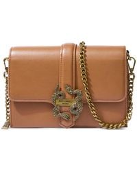 Just Cavalli - Iconic Snakes Chain Mini Bag - Lyst