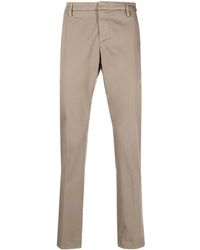 Dondup - Mid-rise Straight-leg Trousers - Lyst