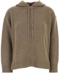 Weekend by Maxmara - Mud Wool Blend Jerez Sweatshirt - Lyst