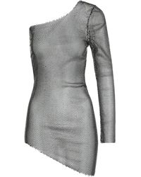 Santa Brands - One-Sleeve Mini Dress - Lyst