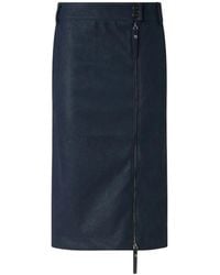 Pinko - Zipped Midi Skirt - Lyst