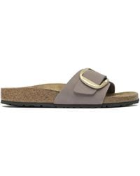 Birkenstock - Sandales Madrid Big Buckle En Cuir - Lyst