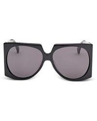 Max Mara Eyewear - Geometric-Framed Sunglasses - Lyst