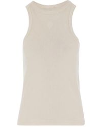 By Malene Birger - Geribbelde Top - Lyst