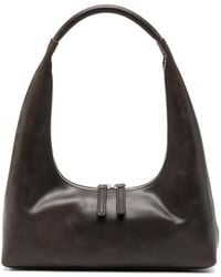 Marge Sherwood - Logo-Detail Leather Shoulder Bag - Lyst