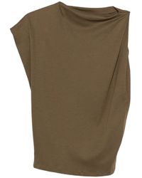 Jacquemus - The Drap Asymmetrische Top - Lyst